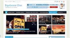 Desktop Screenshot of equileaseone.com